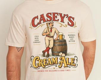 Casey's Cream Ale - Disney Inspired Shirt - Mens Disney Shirt