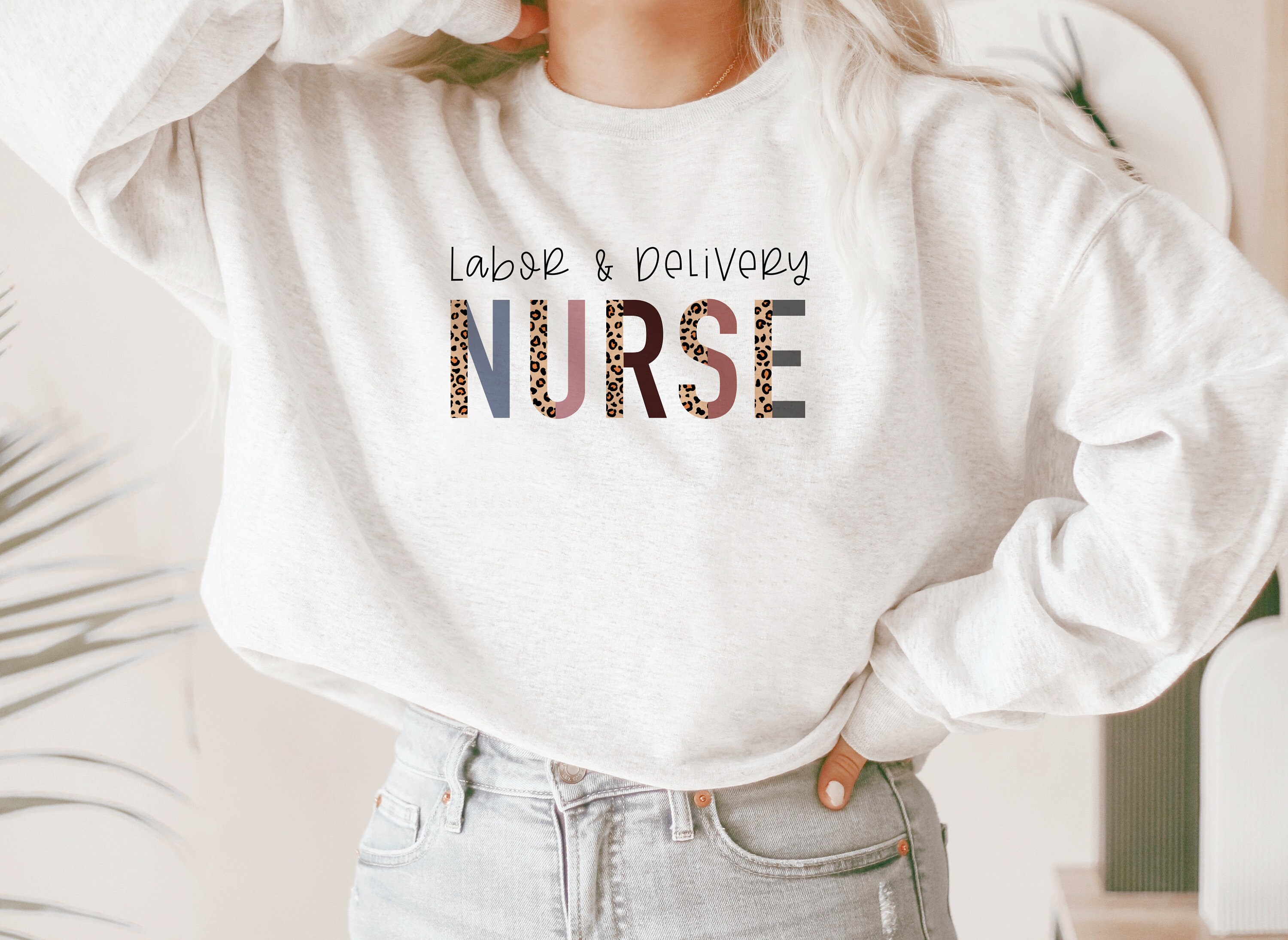 Labor and Delivery Nurse LD Nurse Sweater Nurse Sweatshirt | Etsy