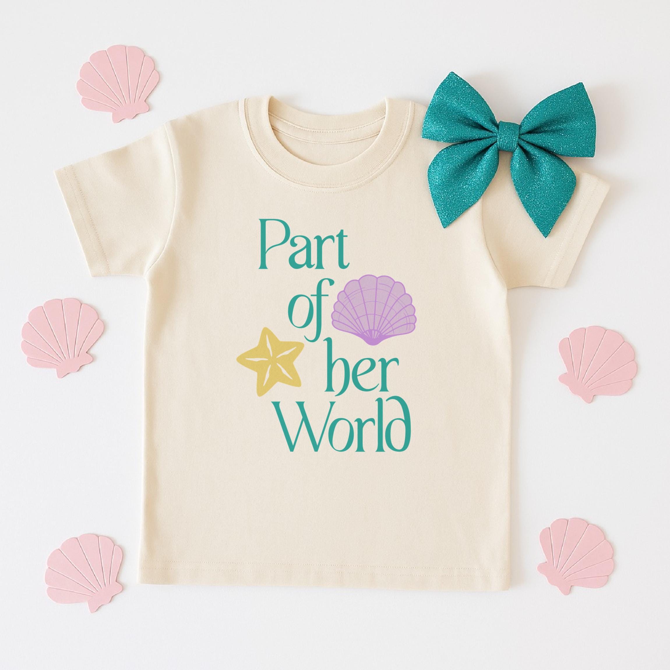 Custom Mermaid Quote Birthday Shirt - Girls Custom Ariel Quote Shirt