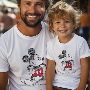 Mickey Mouse Disney Shirt, Classic Mickey Mouse Shirt, Disney Men's Shirt, Magic Kingdom Kids Shirt