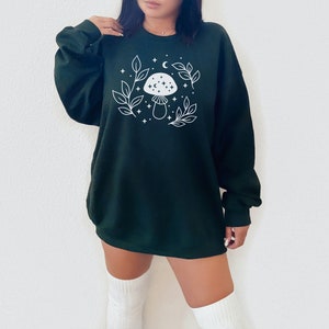 Mushroom Sweatshirt Mushroom Shirt Plant Sweater Trendy | Etsy Mushroom Sweatshirt Mushroom Shirt Plant Sweater Trendy | Etsy