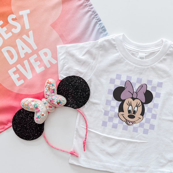 Toddler Minnie Shirt - Toddler Disney shirt - Kids Minnie shirt