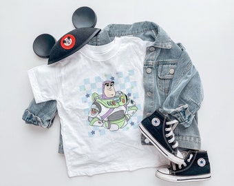 Toddler Buzz Lightyear tee - Toddler Toy Story Tee - Toddler Disney Shirt - Toddler retro Toy Story