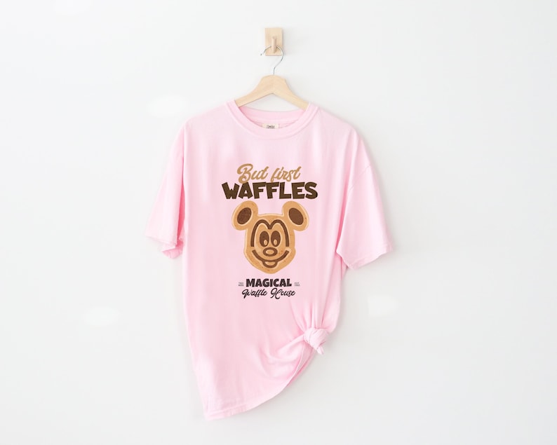 Camisa de colores cómodos de But First Waffles imagen 3