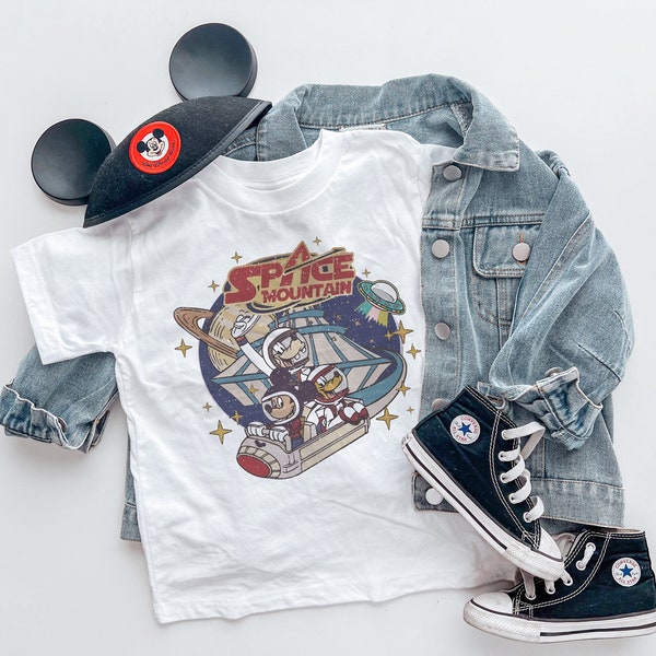 Toddler Graphic Tee - Kids Disney shirt - Kids Space Mountain