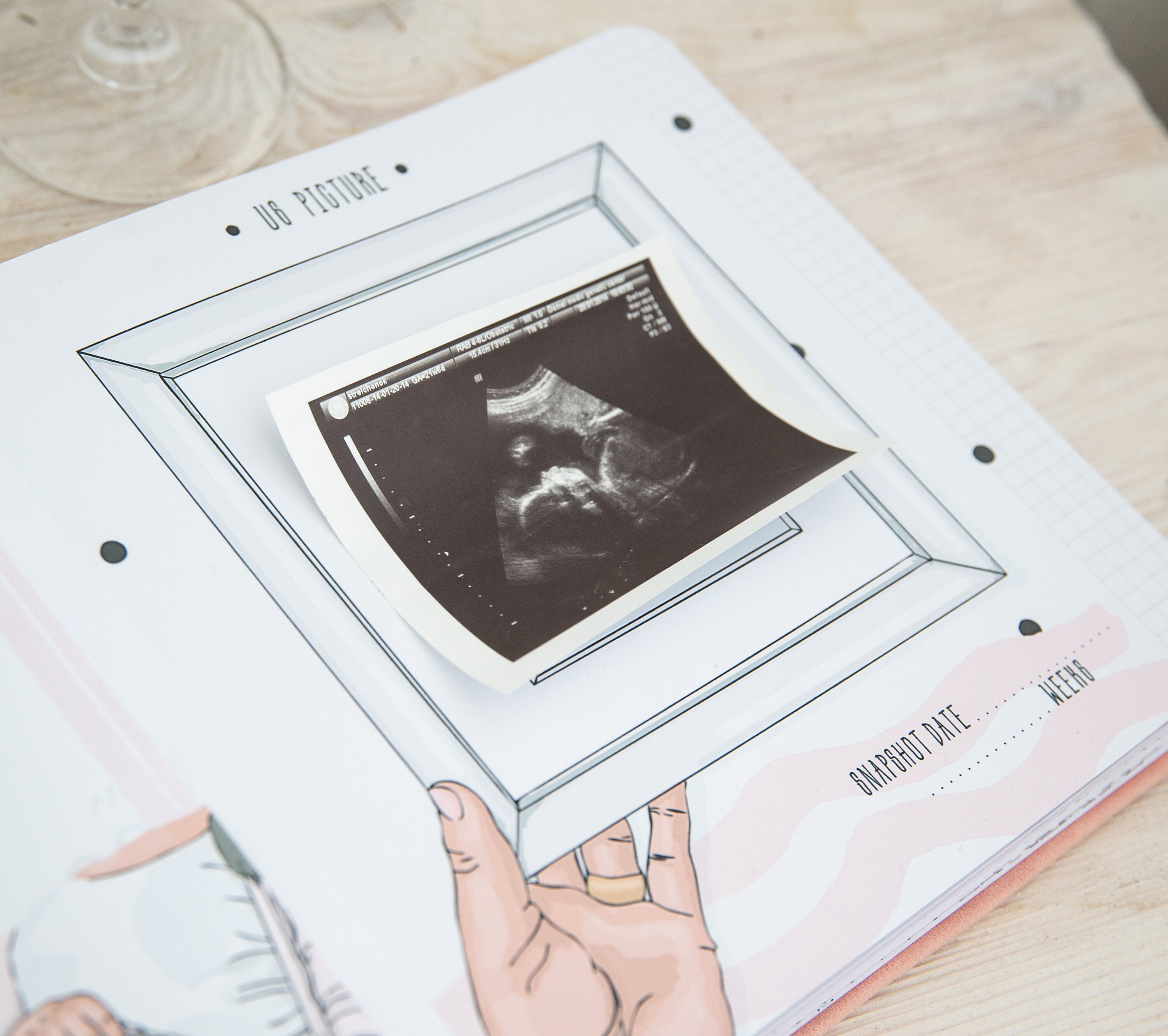 Personalized baby memory book.Customized first baby book Etsy