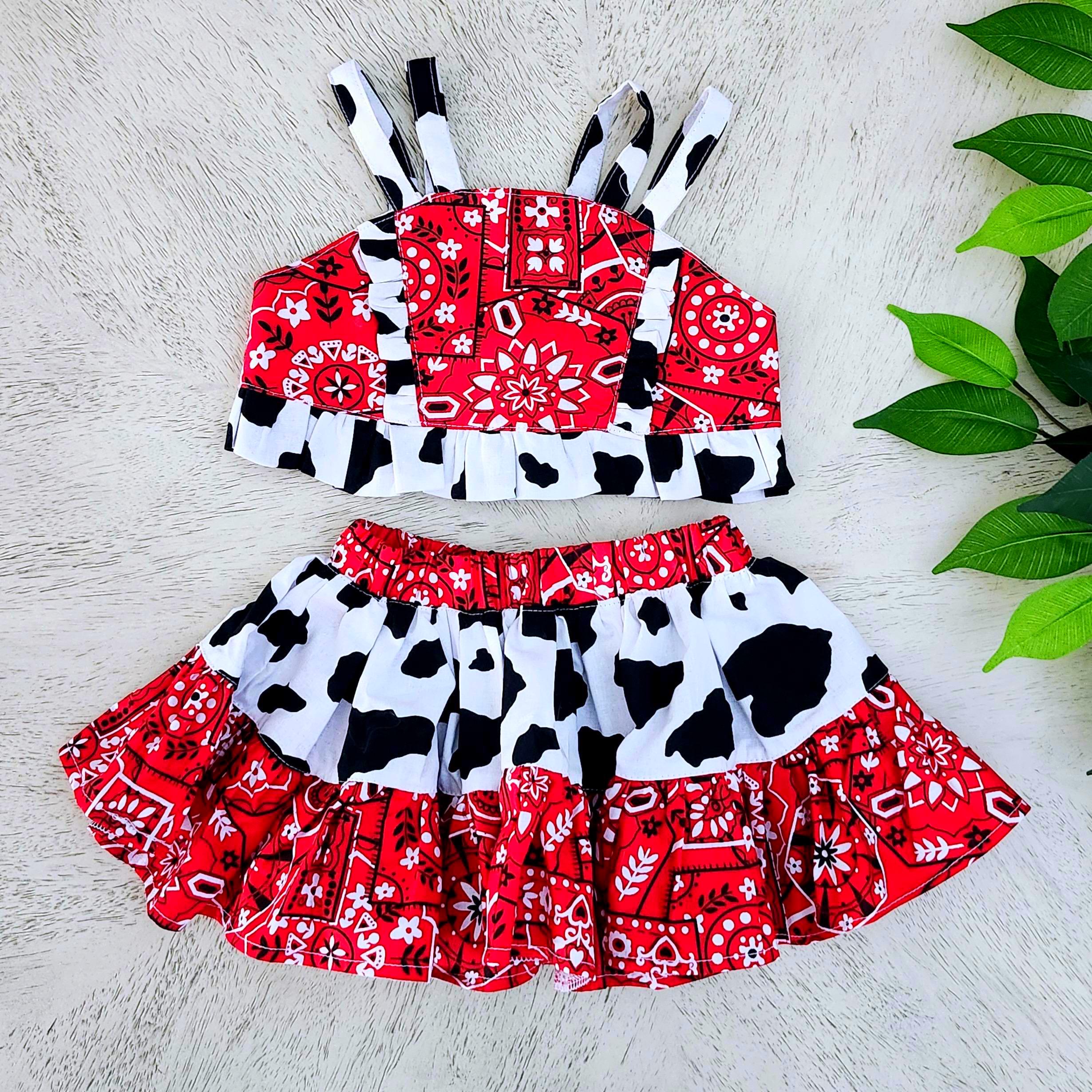Bandana Skirt Set - Etsy