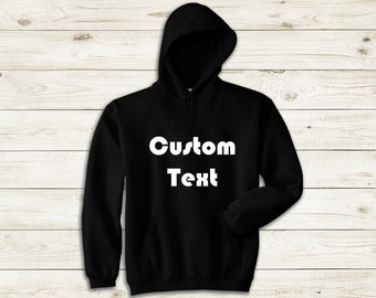 personalised family hoodies