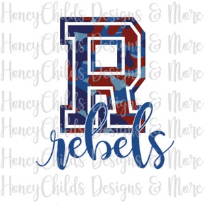 Rebels Camo PNG SUBLIMATION