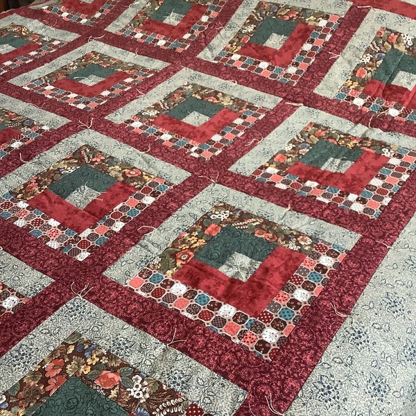 Handmade Quilt Queen Etsy