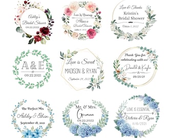 Custom Stickers | Custom Labels | Circle Logo Labels | Wedding Stickers | Personalized Labels | Business Stickers | Event Stickers