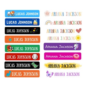 Personalized Name Stamp for Clothing School Labels for Kids
