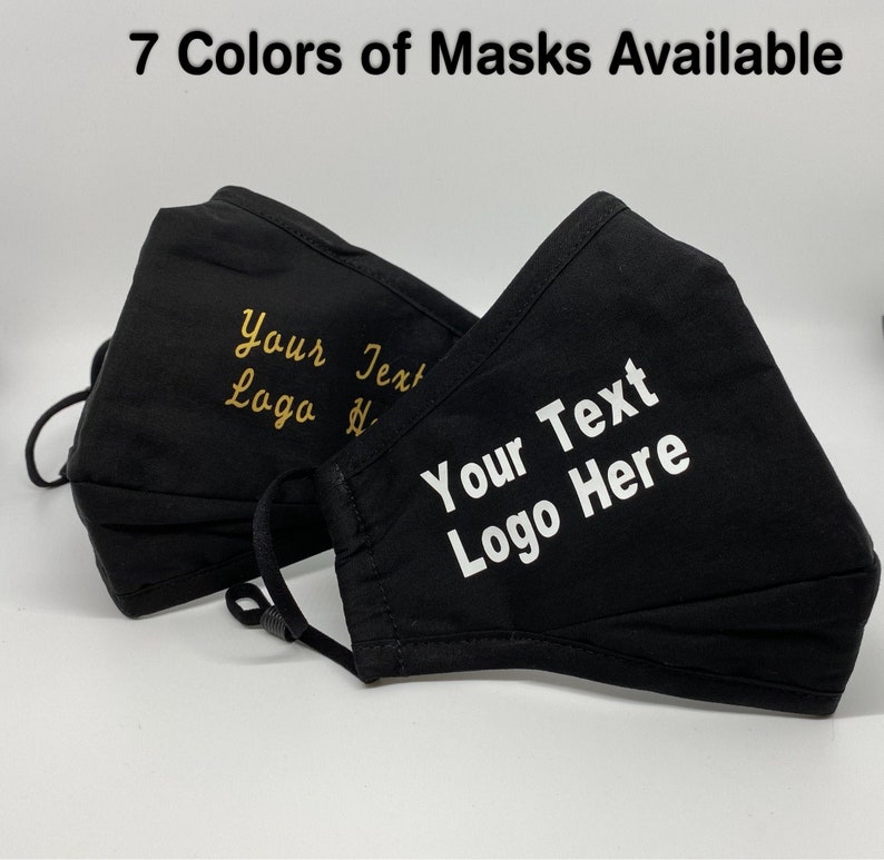 Custom Text Washable Face Mask with Nose Wire As A Practical Gift For Your Lover