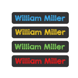 Waterproof Daycare Labels - Dishwasher Safe -  Preschool Labels - Name Stickers - School Supply Labels - Name Labels for School Supplies