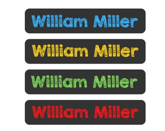 Waterproof Daycare Labels - Dishwasher Safe -  Preschool Labels - Name Stickers - School Supply Labels - Name Labels for School Supplies