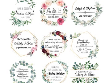 Custom Stickers | Custom Labels | Circle Logo Labels | Wedding Stickers | Personalized Labels | Business Stickers | Event Stickers