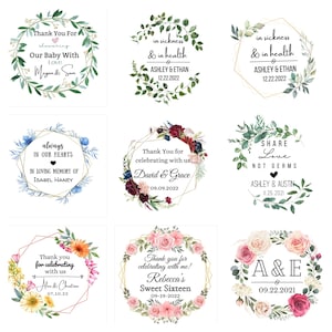 Pegatinas personalizadas / Etiquetas personalizadas / Etiquetas con logotipo circular / Pegatinas para bodas / Etiquetas personalizadas / Pegatinas comerciales / Pegatinas para eventos