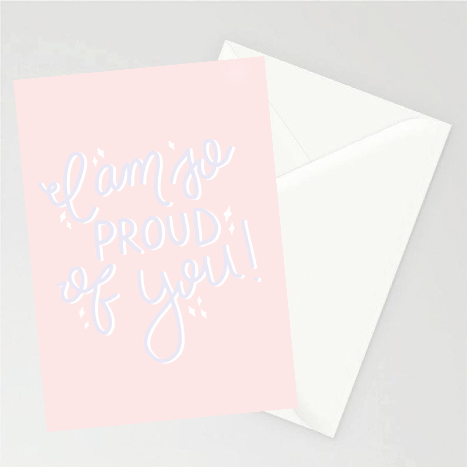 I Am so Proud of You / Greeting Card / Proud / Congrats / Well Etsy