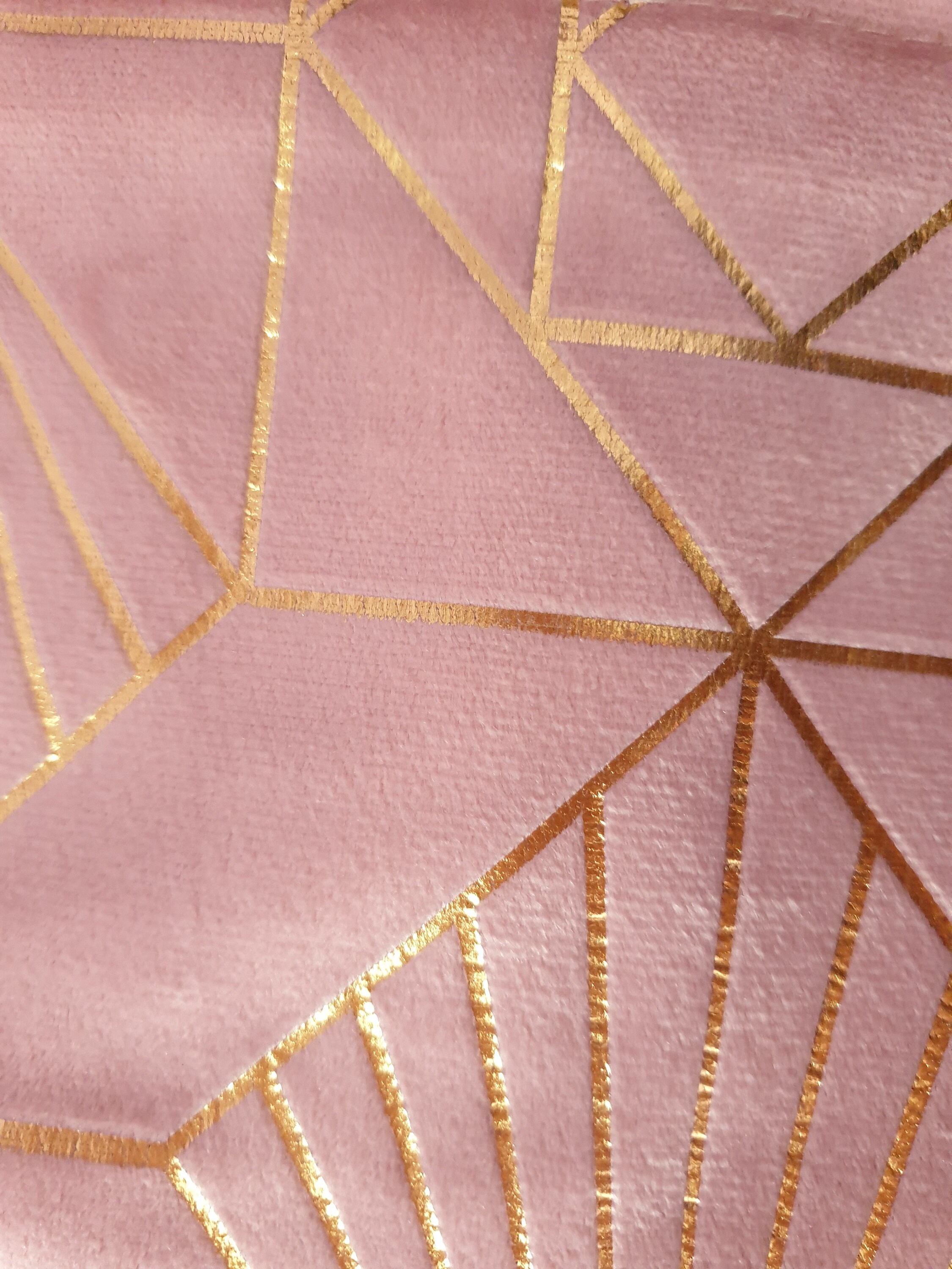 Velvet rose gold curtain panel Etsy