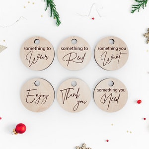 Gift tags - perfect for decorating  gifts - Svg Laser-Ready Cut Files - INSTANT DOWNLOAD