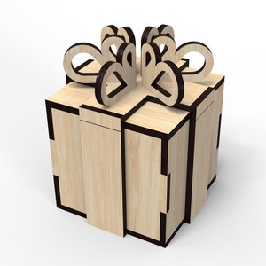 Geschenkbox - Laser-Ready Cut Dateien - SOFORTIGER DOWNLOAD