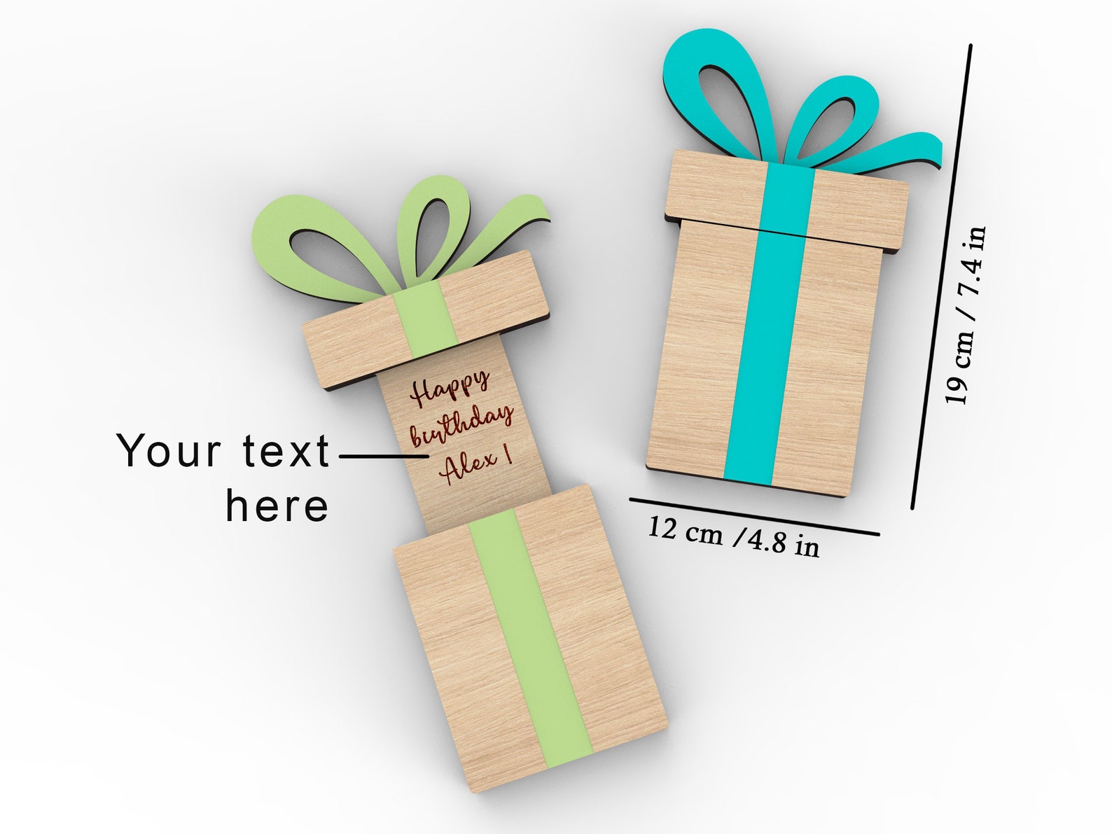 Personalized Gift Card Holders Bundle for Newborn New Baby Baby