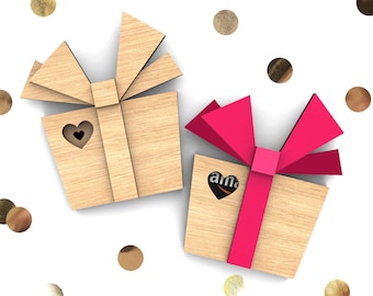 Any Occasion Gift Card holder with personalization | Cash money holder template | Coquette | Commercial License |Svg Laser-Ready Cut Files