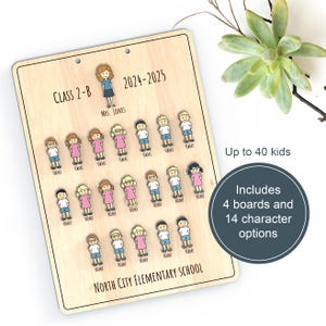 Tablero de estudiante personalizado / Regalo de graduación de clase para maestro / Letrero de recuerdo de año escolar personalizado / Fin de año / Archivos SVG listos para cortar con láser