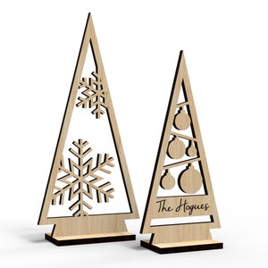 Christmas tree ornament decor  - Svg Laser-Ready Cut Files - INSTANT DOWNLOAD