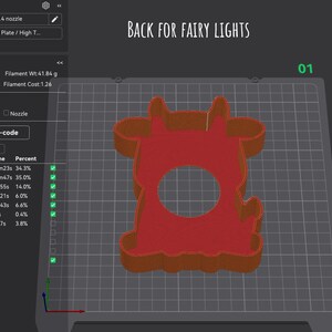 Cute Cow Lantern 3D Print File STL & 3MF | Nursery Decor Light | Kids Room Night Lamp | Commercial License | 3D Printed Decor