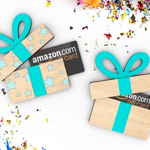 Portatarjetas de regalo / Feliz cumpleaños / Caja de regalo de cumpleaños / Licencia comercial / Archivos de corte listos para láser Svg