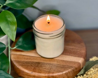 Fall Scented 6 oz Soy Wax Candle