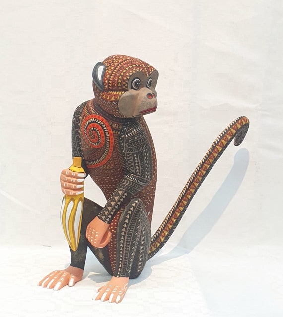 Monkey Alebrije - Etsy