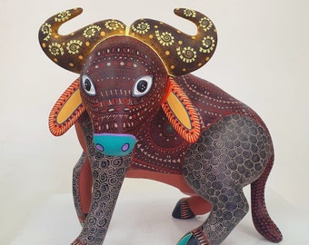 American Bison alebrije