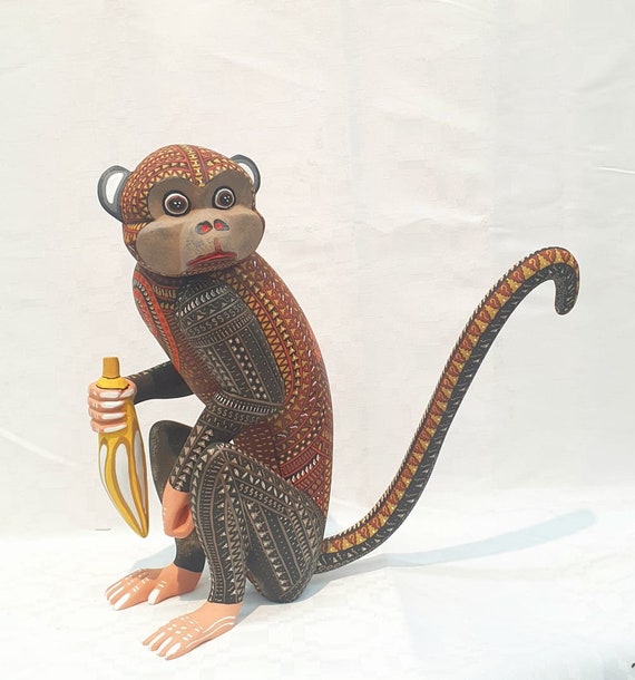Monkey Alebrije - Etsy