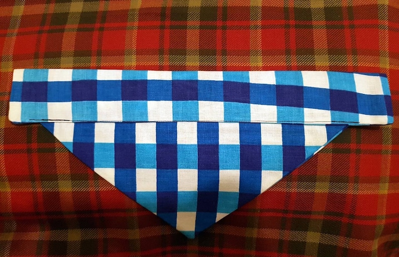 Plain fabric bandana