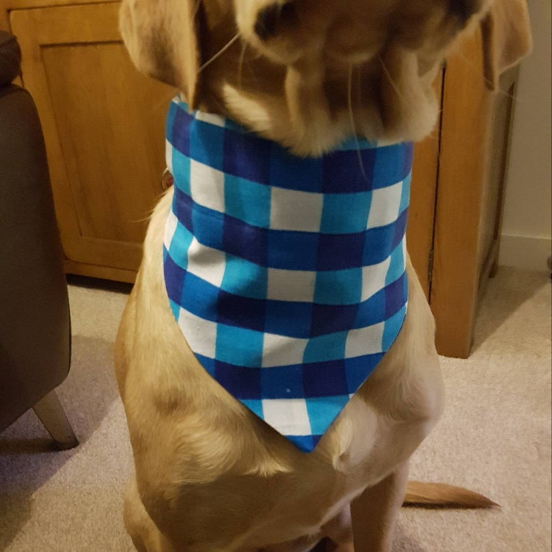 Plain fabric bandana