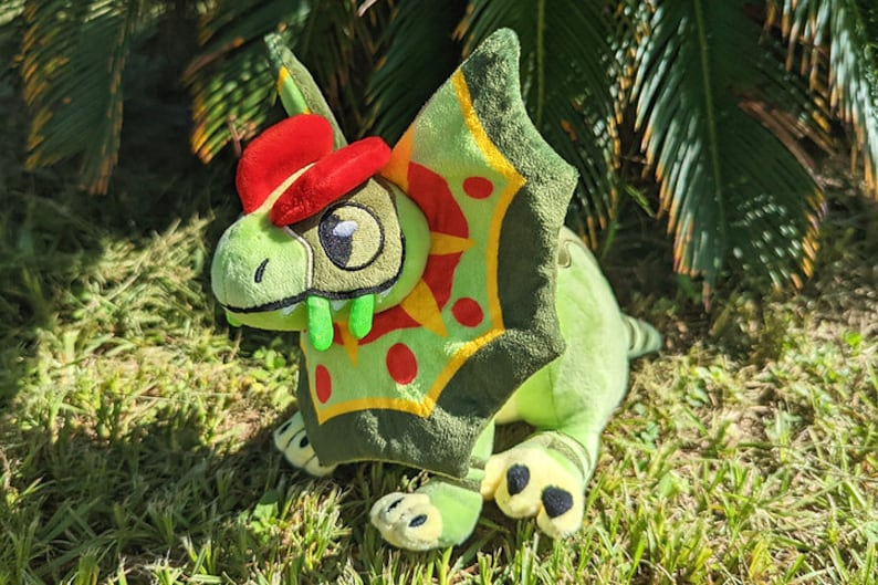 Spitter the Baby Dilophosaurus Plush