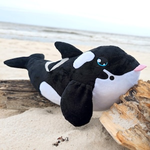 14" Bean the Orca Plush