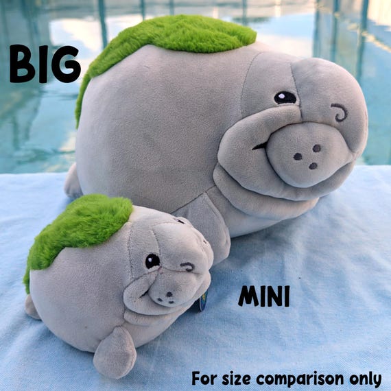 4 Pound BIG Weighted Manatee Plush - Etsy