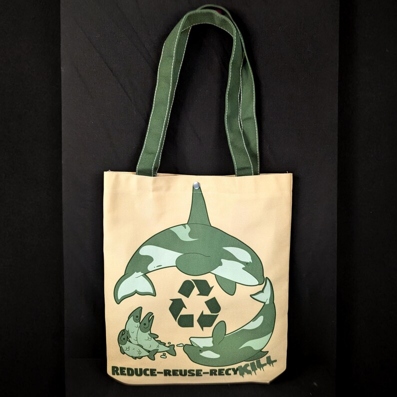 Reduce - Reuse - Recykill Tote Bag - Etsy