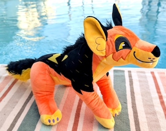 Peluche de compañero de hombro Jackalantern