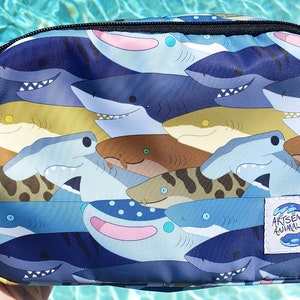 SHARKS! Fanny Pack