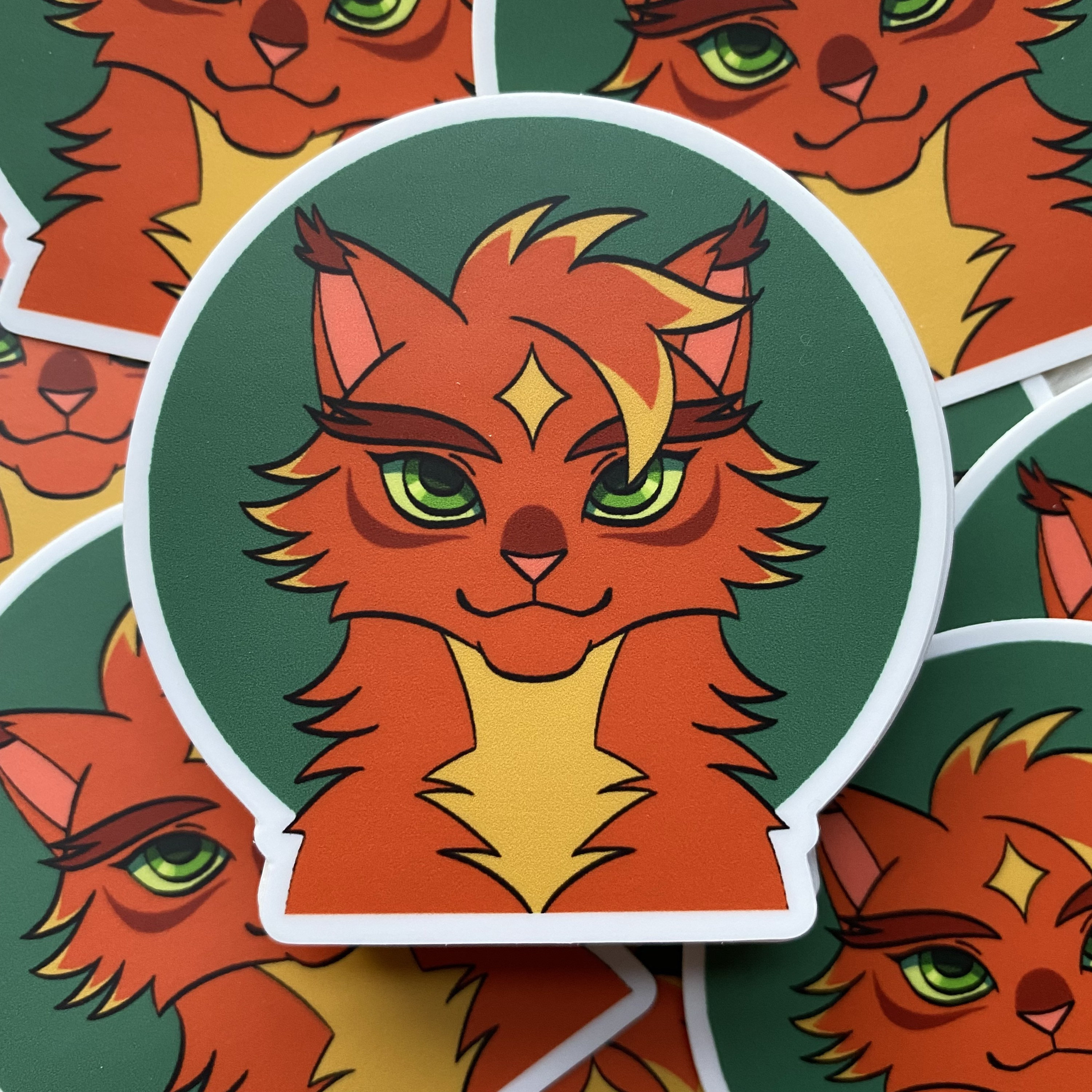 Firestar Warriors Stickers for Sale