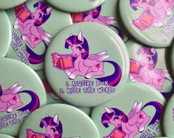 My Little Pony Twilight Sparkle Pinback Button