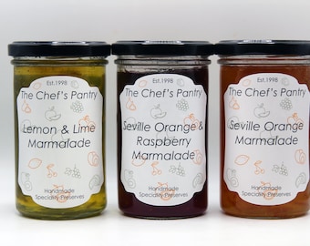 Handmade Speciality Breakfast Marmalade Gift Trio