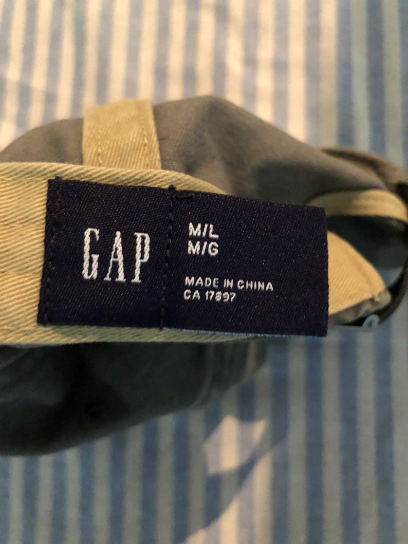 Vintage cotton GAP cap