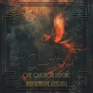 01 Question Psychic Intuitive Reading -- Cardless Reading -- Psychic And Intuitive Abilities Only