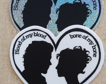 Outlander - Blood of my blood, bone of my bone Sticker