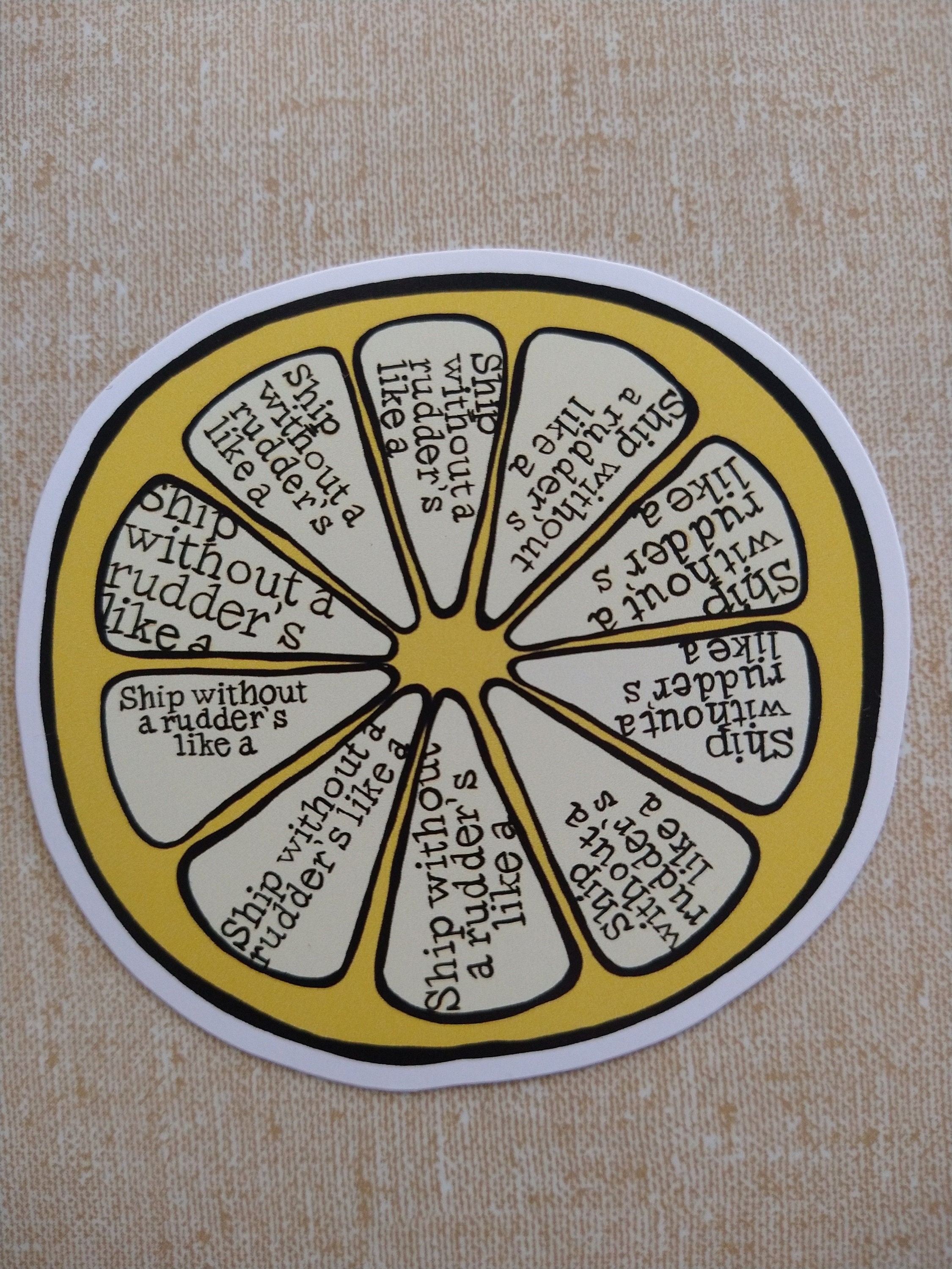 Lemonheads Sticker Lemonheads Rudderless Sticker - Etsy